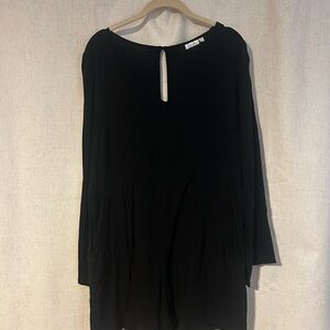Ava Sky Classic Black Romper